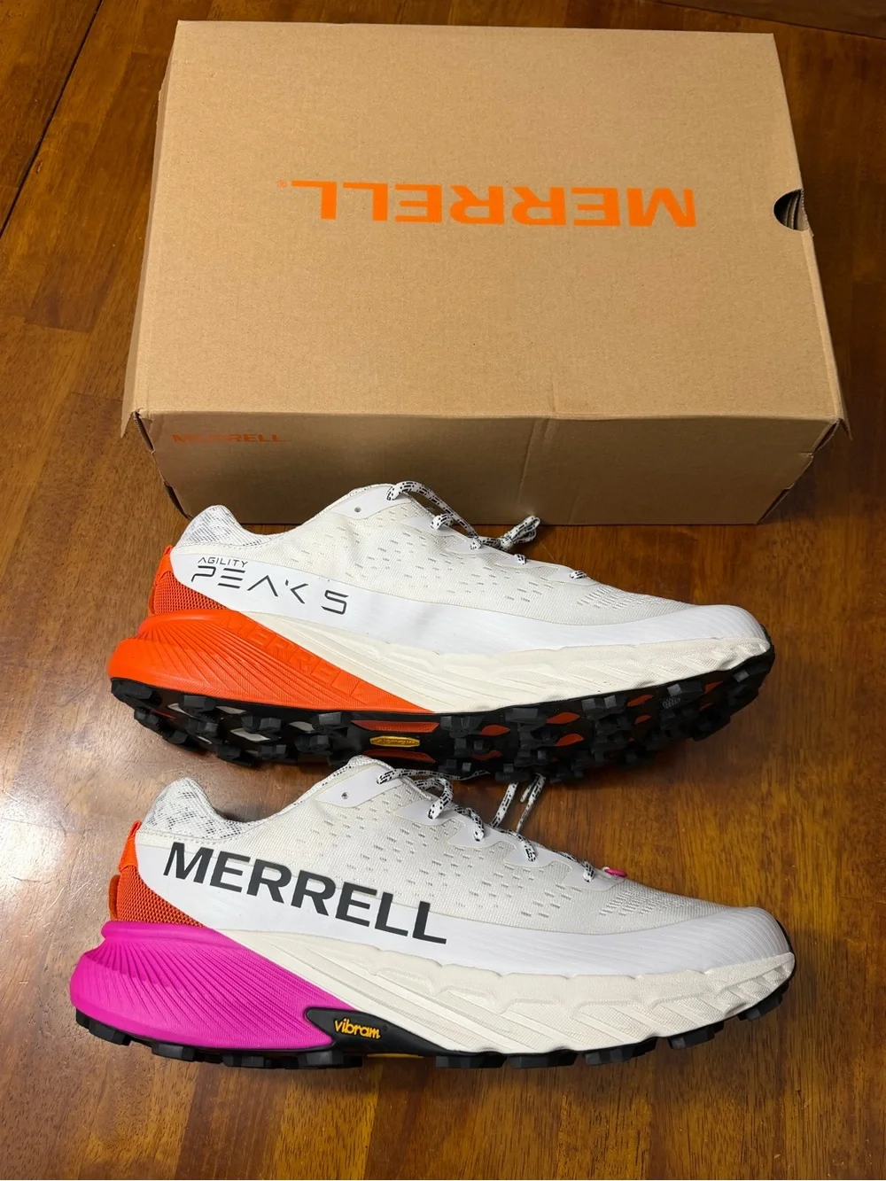 Brand New MERRELL Agility Hiking Trail Shoes Men’s Size 14 Medium Retail $150